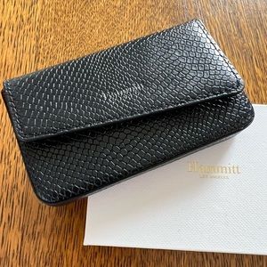 Hammitt Card Holder Limited Edition Leather Juniper NWOT Only 1 left!